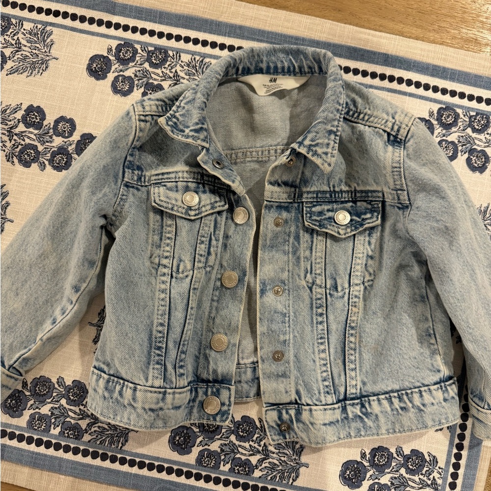 H&M Light Blue Kids Jean Jacket